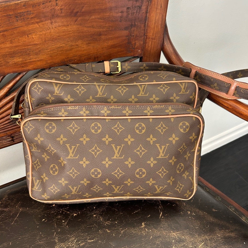 Louis Vuitton Dark Brown Monogram Messenger Bag